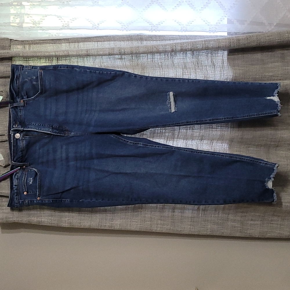 Blue Jean Capris